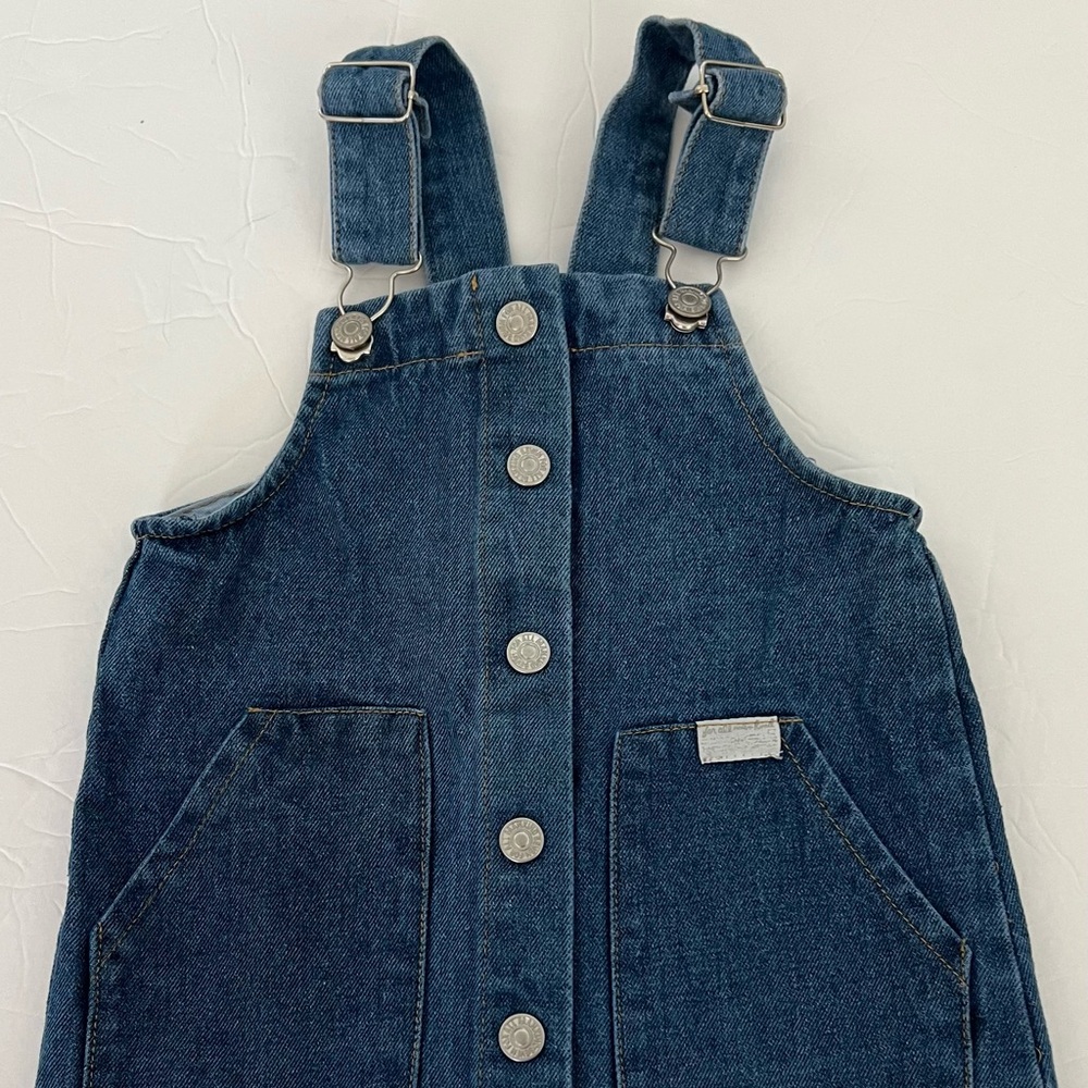7 For All Mankind Denim Kids Overall Dress 24M